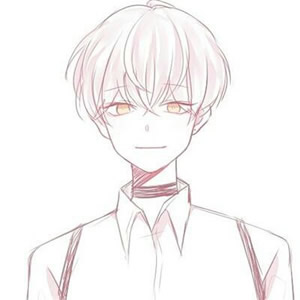 情侣头像一左一右两张分开，简约风CP