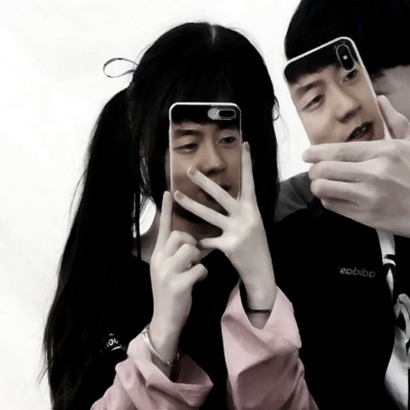 超绝的玩网真人情侣头像来袭！