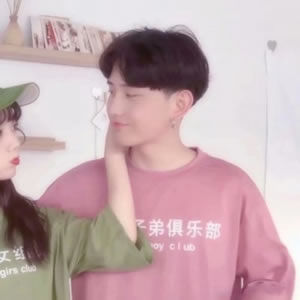 情侣头像超甜一左一右真人，超有爱