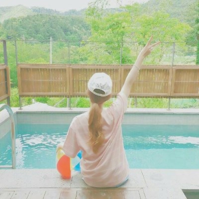 真人唯美可爱女生背影头像大全✨