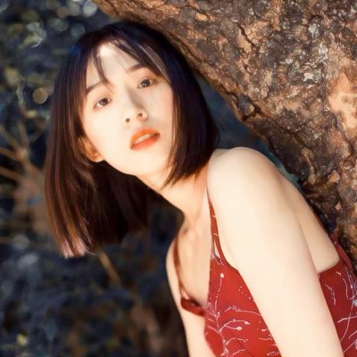 超爱小清新短发真人女生头像✨