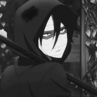 被帅到！冷漠感拉满的黑色动漫男生头像