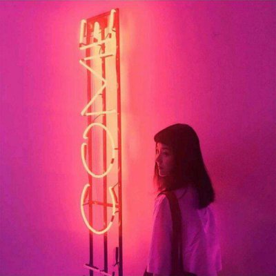 超酷真人潮流一男一女情侣头像💕