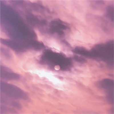 粉色系风景静风头像图片，被美到啦！