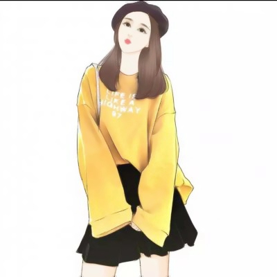 被女生手绘头像美哭😭 潮流时尚感拉满