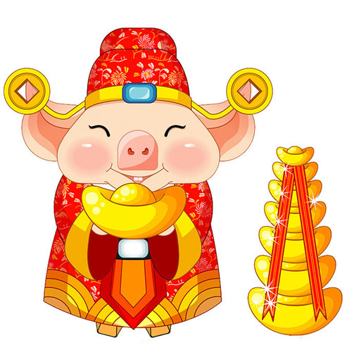 🐷猪年必备！超全高清旺财微信头像来袭 