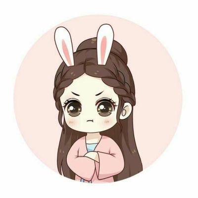 被这组赵丽颖兔子手绘头像萌化啦🥰