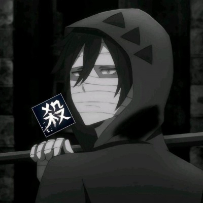 黑白丧系动漫男生头像来袭✨