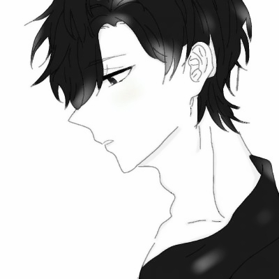 超酷动漫黑白男生头像来啦！