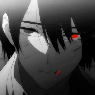 被帅到❗超帅黑白动漫男生头像来袭