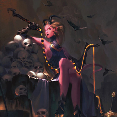 暗黑系宝藏！恶魔风动漫女头像来袭