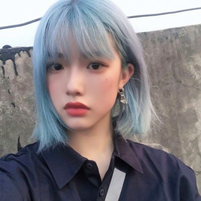 被这组真人女生高冷个性头像美到✨