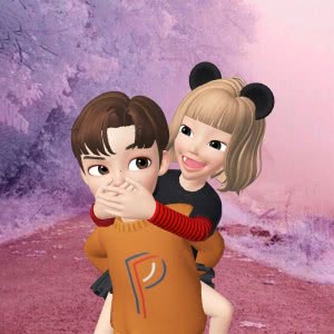  超甜预警！一张治愈系卡通情侣头像来袭