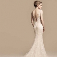 被这组露背婚纱头像美哭啦😍