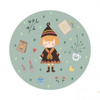 小清新卡通女生头像来袭