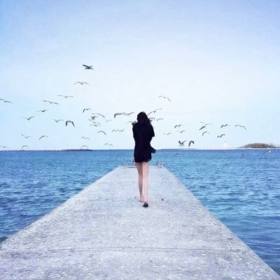 女生背影头像唯美意境✨绝美!