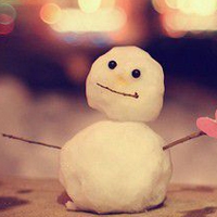 萌化啦！唯美雪人可爱头像大全