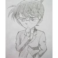 超酷柯南简单素描风头像来袭✨
