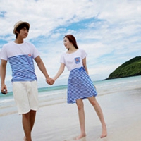 🌊超绝!双人海边意境情侣头像来袭