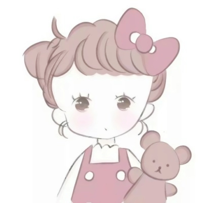 萌化啦！超可爱的卡通闺蜜头像一左一右来袭