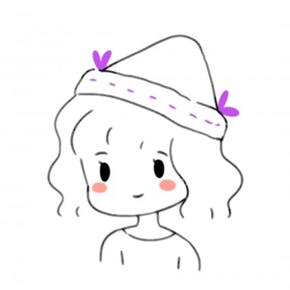 超甜简笔画一男一女微信情侣头像💕