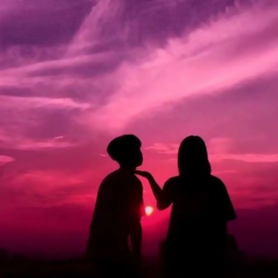 被这组有意境的双人情侣头像美哭😭