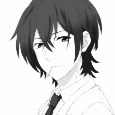 😎绝了!黑白简约风男生动漫头像来袭