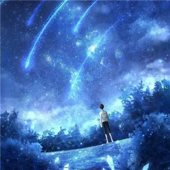 浪漫爆棚!星空主题一男一女情侣头像来袭