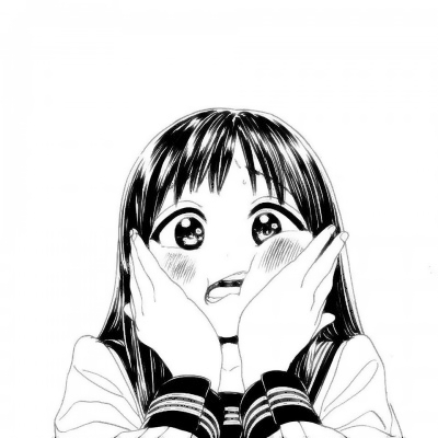 爱了！黑白漫画风女生头像大集合