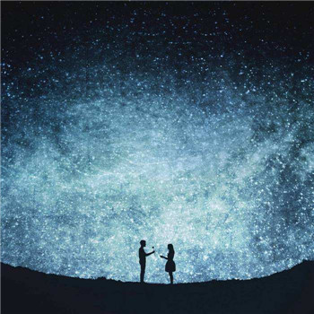 被甜到!浪漫星空主题情侣头像来啦
