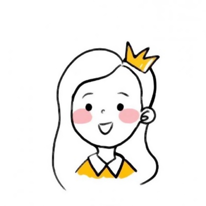 被萌翻!可爱简笔画头像大集合✨