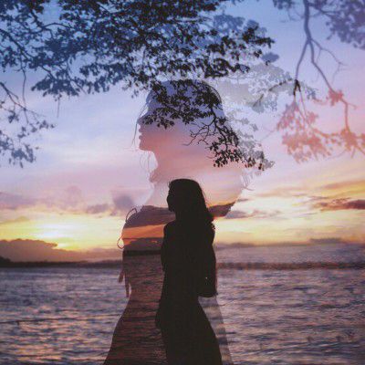 唯美意境的情侣头像一对两张合集