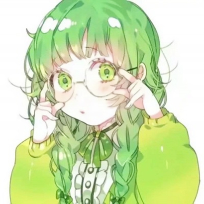 🌿动漫绿色系头发头像，清新到犯规！