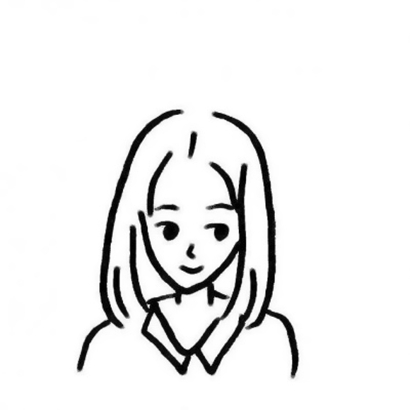 简约即高级!黑白简笔画头像绝了🎨