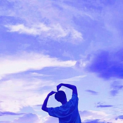 哇塞！这一男一女意境QQ情侣头像太可啦🥰