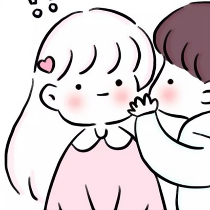 🎈超萌卡通情侣头像来袭！两张一组超有爱