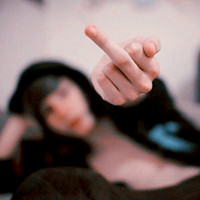 被这组霸气鄙视手势头像帅到了😍