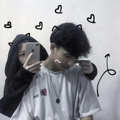 😎真人潮流情侣头像大集合！