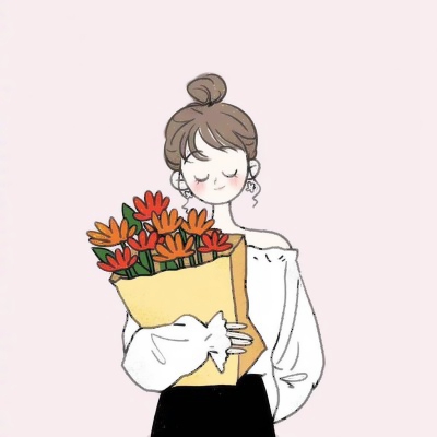 🍬甜度爆表!超甜简笔画女孩头像大集合