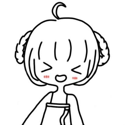 超可爱简笔画女生头像来袭