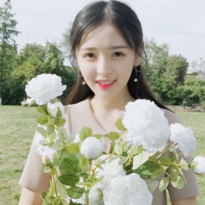 拿花女生头像,美到犯规!
