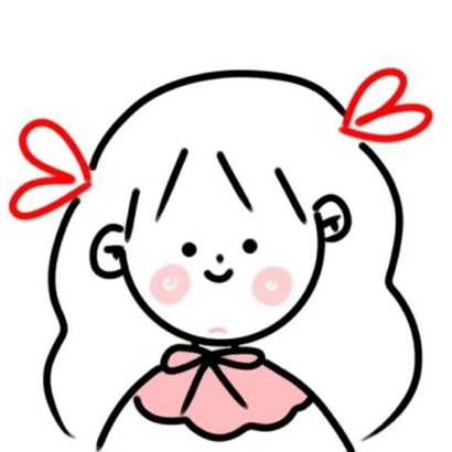 超萌简笔画女生头像来袭