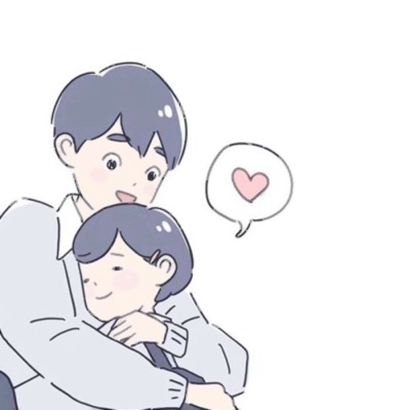 甜蜜情侣头像动漫，一左一右超有爱！