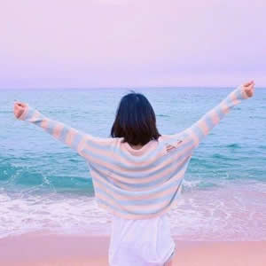 被唯美女生背影头像美到心颤!