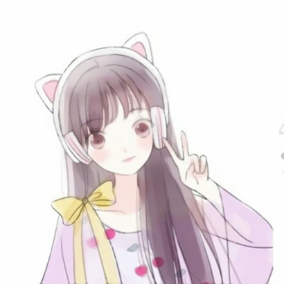 超绝！简单白底手绘女头来袭