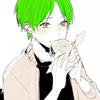 超绝!绿色头发男女动漫头像大集合