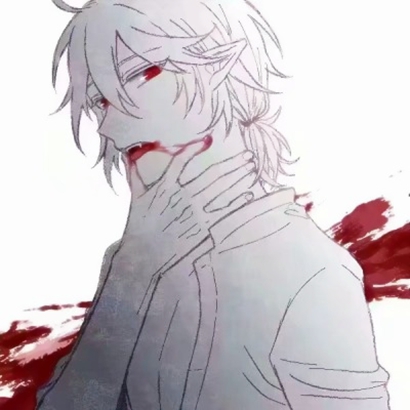 酷帅必看！动漫丧气黑暗系男生头像来袭