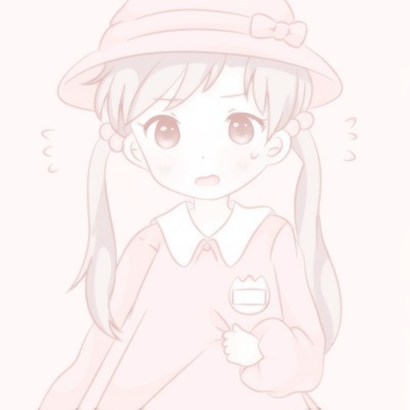 粉粉嫩嫩的动漫软妹头像来袭