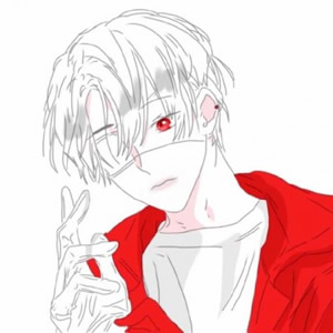 微信动漫情侣头像一对两张，超甜！