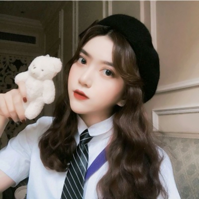 宝藏真人正面女生头像来啦